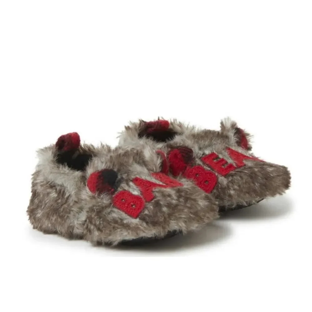 Dearforms Baby Bear Brown Frost Slippers size 9-12 months